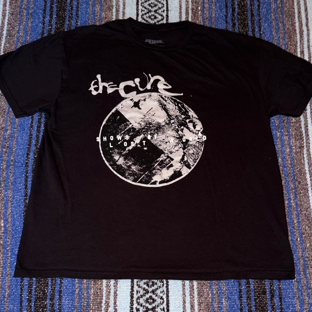 The Cure 2023 Concert Tour Tee Shirt